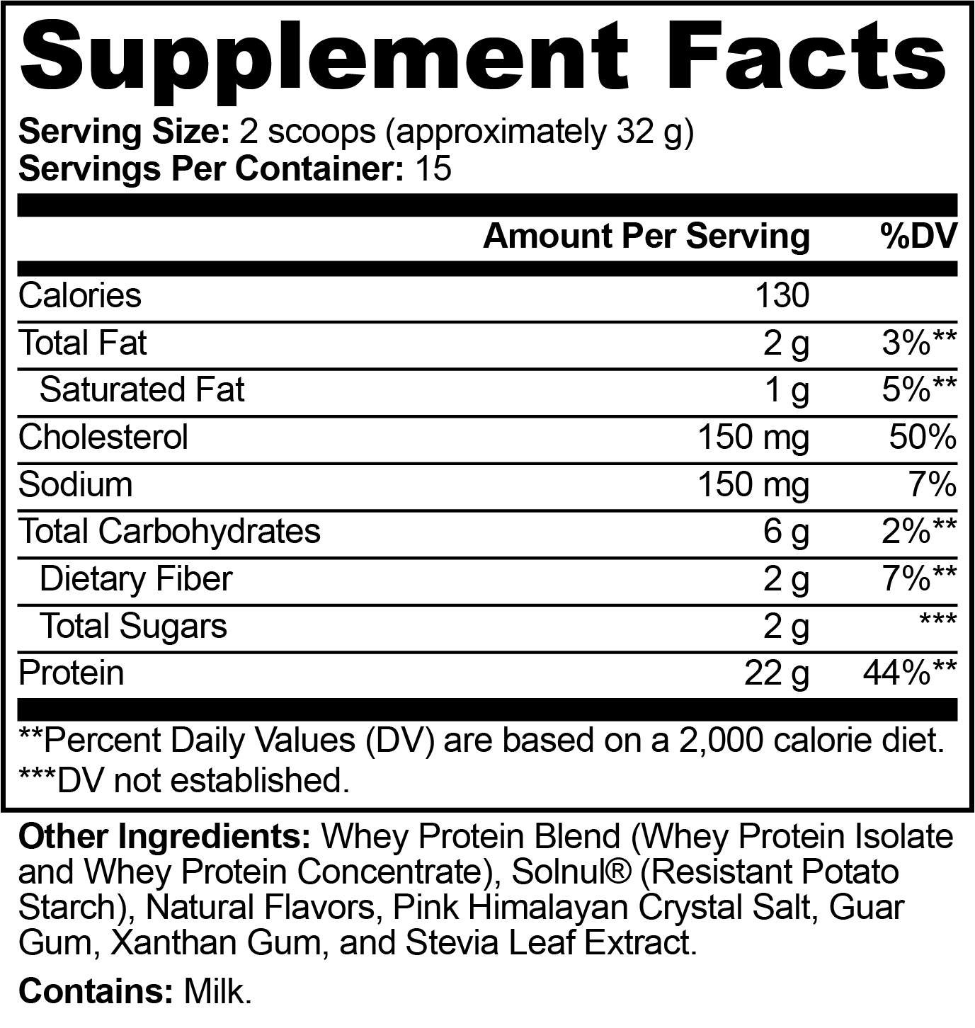 Ultra Whey Protein Blend (Vanilla)